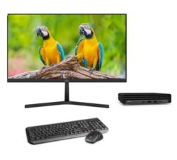 Potaov zostava, HP mikro,Intel Core I5-10th,16GBDDR4+512SSD + LCD 24" FHD monitor