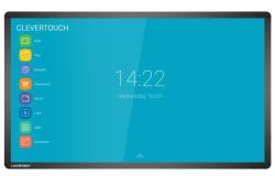 Interaktvny dotykov displej 86" Clever Touch so svetlm(skoro nevidno)tlakovm odtlak