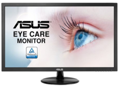 LCD TFT TN 21,5", LED, formt irokohl 16:9, rozlien 1920x1080 (Full HD), drk VESA, 