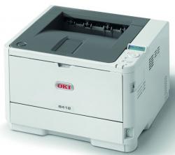 OKI ierno biela tlaiare B412dn/LED/A4/LAN/USB, duplex + sie