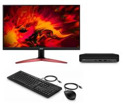 Potaov zostava, HP mikro Intel Core I5-10th + 24" LED monitor (10 TESCO poukka)