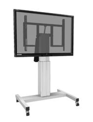 Elektronick� zdvih na displeje s nosnos�ou a� 140kg, mobiln� na kolieskach.